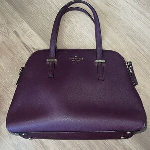 Maroon Kate Spade purse